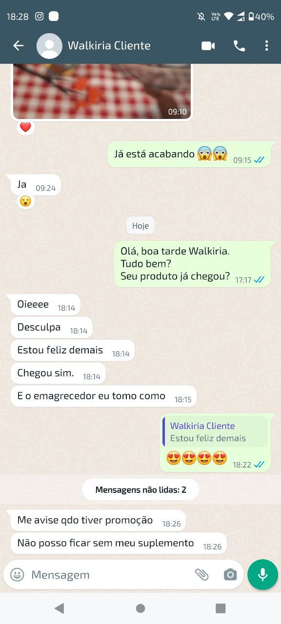Depoimento WhatsApp
