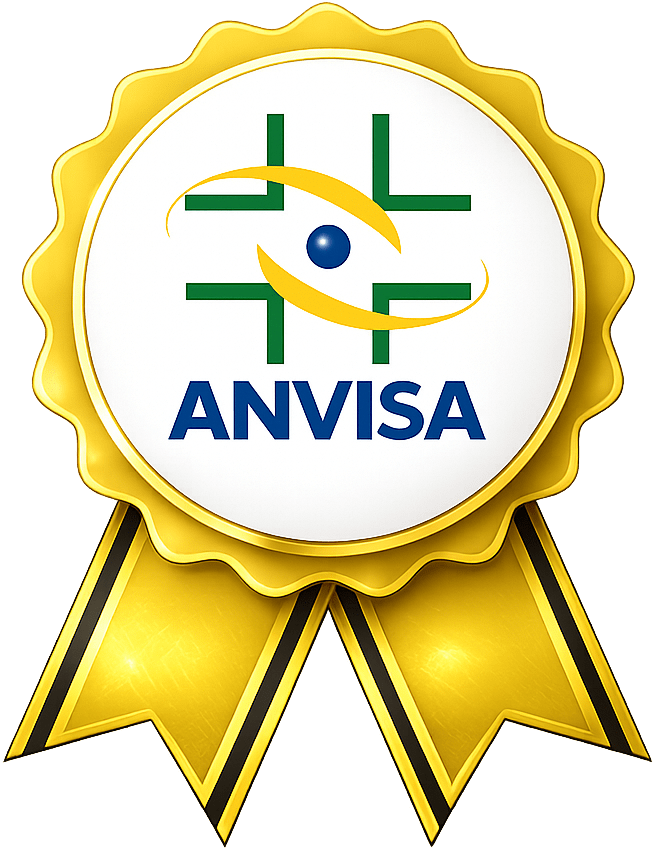 Aprovado pela ANVISA