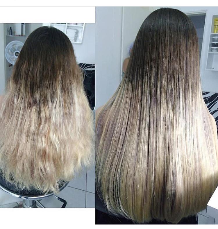 Antes e depois com Hidraliso