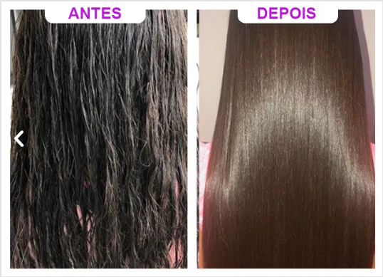 Comparação antes e depois Hidraliso